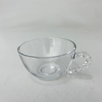 Imagem de Jogo 06 Xícaras Alça de Coração Cristal 200ml Chá Mesa Posta