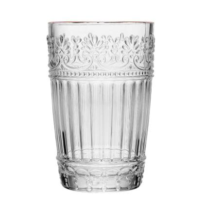 Imagem de Jogo 10 Copo Mauve com Fio de Ouro 350ml de Cristal Ecológico Wolff