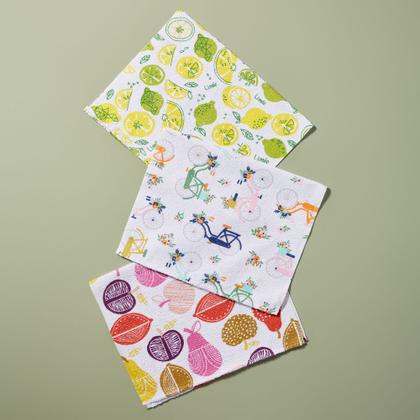 Jogo 10 Pano De Prato Felpudo Estampado Branco Atoalhado - CAMESA Imagem de Jogo 10 Pano De Prato Felpudo Estampado Branco Atoalhado