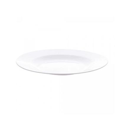 Imagem de Jogo 10 Pratos Sobremesa Melamina Basic Branco Lyor 18cm