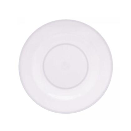 Imagem de Jogo 12 Pratos Sobremesa Melamina Basic Branco Lyor 18cm
