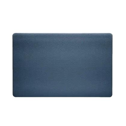 Imagem de Jogo 2 Lugares Americanos Retangular Mesa PVC Azul Escuro Executivo 30x44cm Em Casa Tem