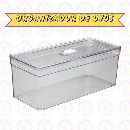 Imagem de Jogo 2 Organizadores Elegance Retangular Com Tampa Resistente