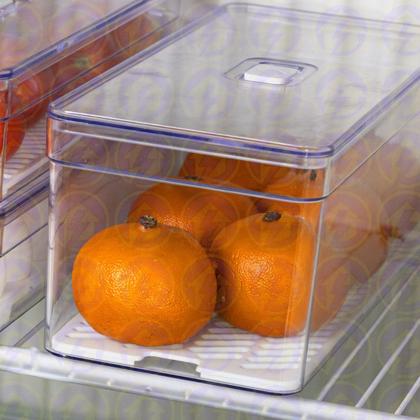 Imagem de Jogo 2 Organizadores Elegance Retangular Com Tampa Resistente