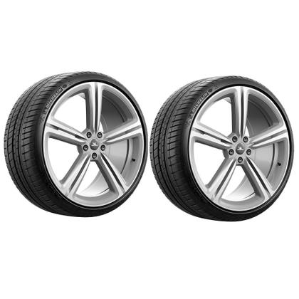 Imagem de Jogo 2 pneus michelin aro 20 pilot sport 3 245/35r20 95y run flat xl