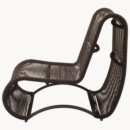 Imagem de Jogo 2 Poltronas Leroy com Puff e Lareira Ferro Fundido