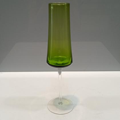 Imagem de JOGO 2 TAÇAS CHAMPANHE HOME&CO LATOUR VIDRO 210ml 26x7x7cm VERDE