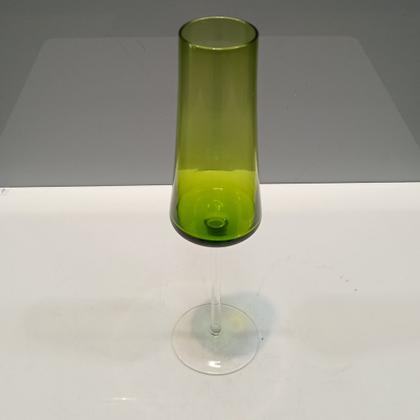 Imagem de JOGO 2 TAÇAS CHAMPANHE HOME&CO LATOUR VIDRO 210ml 26x7x7cm VERDE