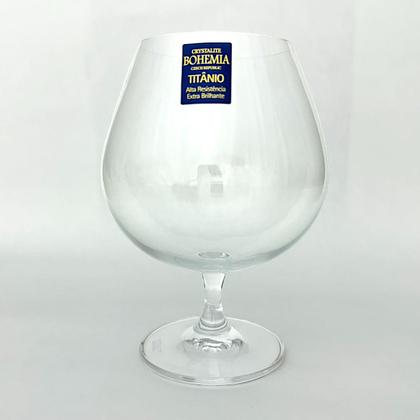 Imagem de Jogo 2 Taças de Conhaque Drink Cristal Bohemia Colibri 690ml