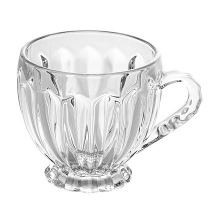 Imagem de Jogo 2 Xícaras de Chá Renaissance Cristal Transparente 200ml Lyor