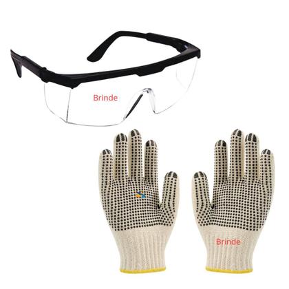 Imagem de Jogo 23 Pçs Bits Ponteira Parafusadeira Philips Luva Oculos