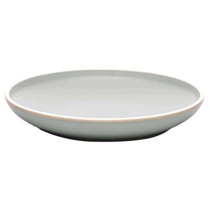 Imagem de Jogo 24 Pratos De Sobremesa Melamina Class Cinza 21,5cm Wolf