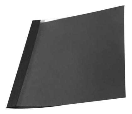 Imagem de Jogo 25 Capas Encadernadora Térmica Pretas 1 a 150 folhas