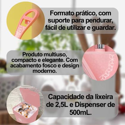 Imagem de Jogo 3 Peças Utensílios De Pia De cozinha Slim Acessórios