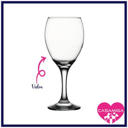 Imagem de Jogo 3 Taças de Vidro Eden 255ml Vinho Água Suco