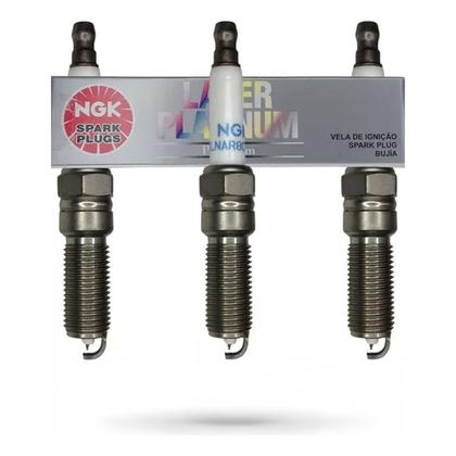 Imagem de Jogo 3 Velas Ignição Ngk Onix Plus 1.0 Aspirado 2019 A 2024