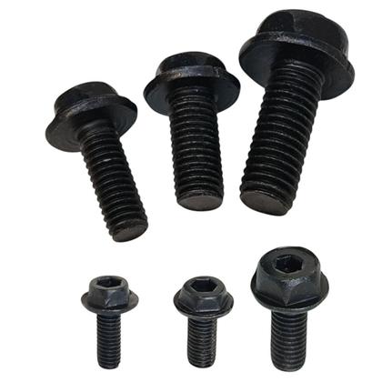 Imagem de Jogo 30 Parafuso Disco Serra Mármore Allen Sextavado Rosca Esquerda M6 M7 M8 Compatível Bosch Makita