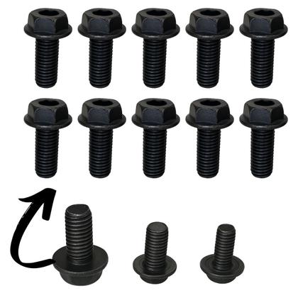 Imagem de Jogo 30 Parafuso Disco Serra Mármore Allen Sextavado Rosca Esquerda M6 M7 M8 Compatível Bosch Makita