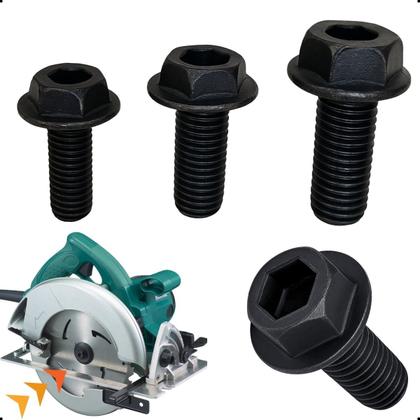 Imagem de Jogo 30 Parafuso Disco Serra Mármore Allen Sextavado Rosca Esquerda M6 M7 M8 Compatível Bosch Makita