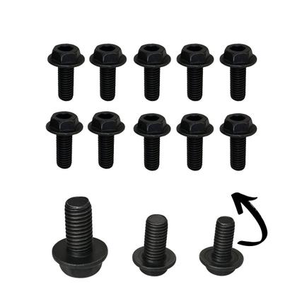 Imagem de Jogo 30 Parafuso Disco Serra Mármore Allen Sextavado Rosca Esquerda M6 M7 M8 Compatível Bosch Makita