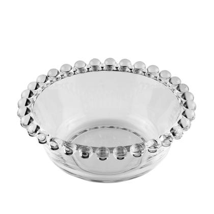 Imagem de Jogo 4 bowls 12 cm para sobremesa de cristal transparente Pearl Wolff - 21138
