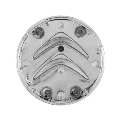 Imagem de Jogo 4 Calota Calotinha Meio Roda Citroen C3 C5 Picasso Lounge Aircross Ds4 Ds3 Ds5 Grafite Com Cromado 60mm