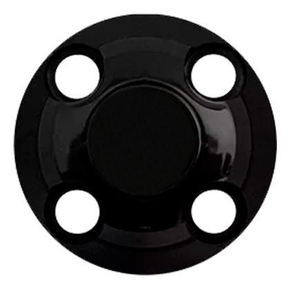 Imagem de Jogo 4 Calota Centro Fiat Palio Uno Siena Forino Roda Ferro Aro 13 14 15 4x100 c/ adesivo azul