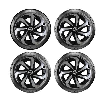 Imagem de Jogo 4 Carlotas Aro 14 Vw Gol G2 G3 G4 G5 G6 G7 Voyage