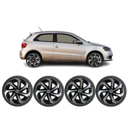 Imagem de Jogo 4 Carlotas Aro 14 Vw Gol G2 G3 G4 G5 G6 G7 Voyage