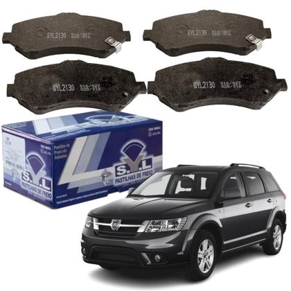 Imagem de Jogo 4 Pastilha de Freio Dianteira Wrangler Journey Freemont