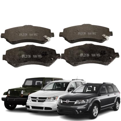 Imagem de Jogo 4 Pastilha de Freio Dianteira Wrangler Journey Freemont
