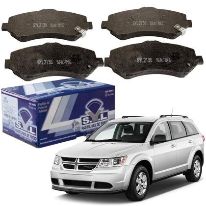 Imagem de Jogo 4 Pastilha de Freio Dianteira Wrangler Journey Freemont