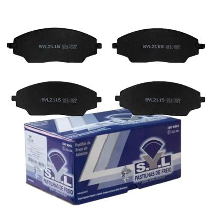 Imagem de Jogo 4 Pastilha Freio Diant. Chevrolet Cobalt ABS Sonic Spin