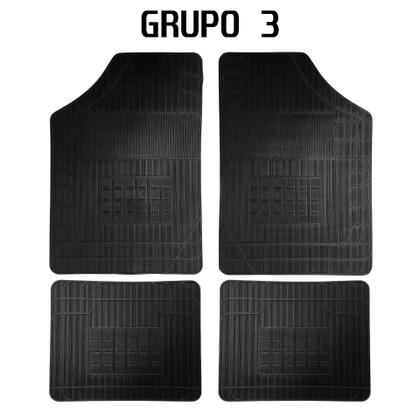 Imagem de Jogo 4 Peças Tapete Automotivo Borracha Car Floor Vw Gol G3