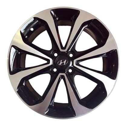 Jogo 4 Rodas Zunky ZK-760 HB20 Copa Aro 15 4 x 100 Preto Diamante