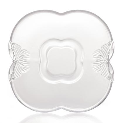 Imagem de Jogo 4 Xícara de Café de Vidro com Pires Butterfly Borboleta 80ml Wolff