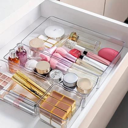 Imagem de Jogo 5 Organizadores Acessorios Modular 4 Multiuso Maquiagem