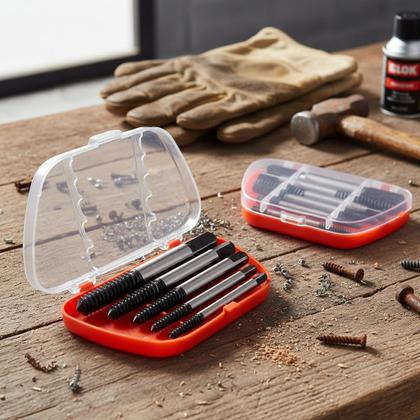 Imagem de Jogo 5 Removedor Extrator De Parafusos Quebrados Espanados