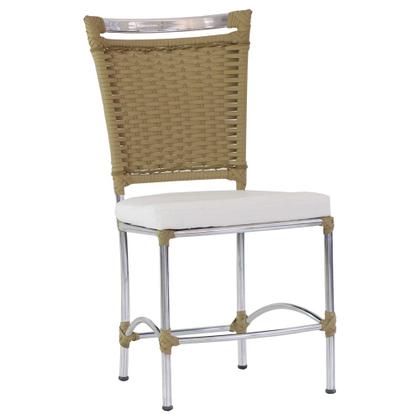 Imagem de Jogo 6 Cadeiras JK e Mesa Retangular em Alumínio Trama Original