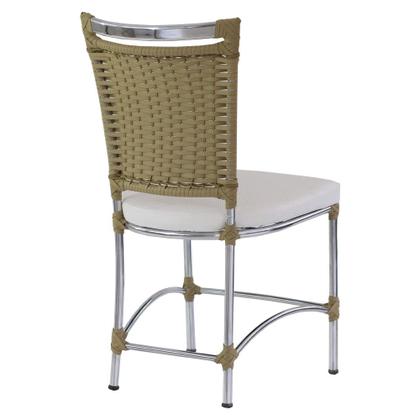 Imagem de Jogo 6 Cadeiras JK e Mesa Retangular em Alumínio Trama Original