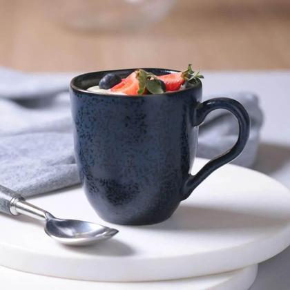 Imagem de Jogo 6 Canecas Cerâmica 273ml Orgânico Porto Brasil Chá Night Blue Stoneware