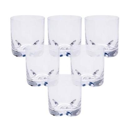 Imagem de Jogo 6 Copos De Whisky Cristal Trio 280ml 6 Peças Bohemia