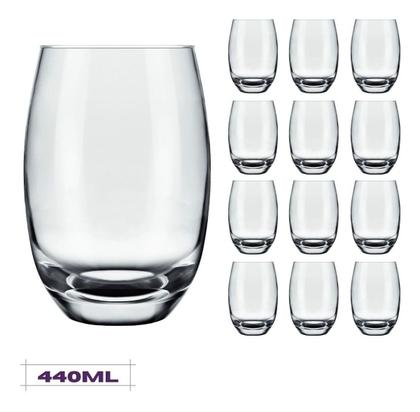 Imagem de Jogo 6 Copos Grandes California Redondo 450ml Transparente