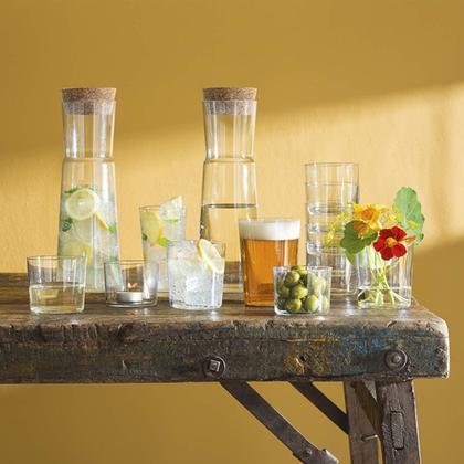 Imagem de Jogo 6 Copos Longo Cristal Titânio Bohemia Jive 400ml