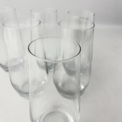 Imagem de Jogo 6 Copos Vidro 550ml Long Drink Suco Água One Fracalanza