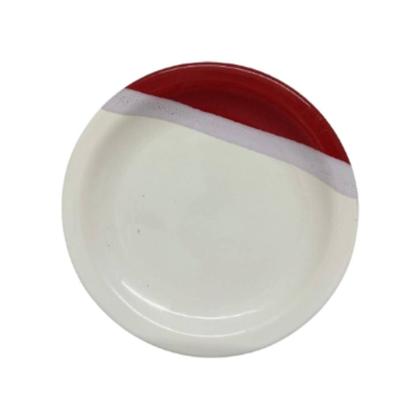 Imagem de Jogo 6 Pratos Cerâmica Sobremesa Linha Atual Azul Cobalto