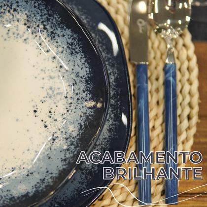 Imagem de Jogo 6 Pratos Fundos Ryo Galapagos 22,5cm Porcelana Oxford