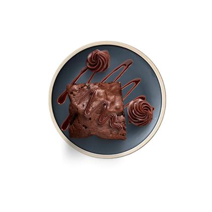 Imagem de Jogo 6 Pratos Preto em Melamina Oriental 15cm Luxo