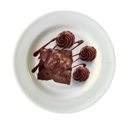 Imagem de Jogo 6 Pratos Raso em Melamina Buffet Restaurantes 23cm