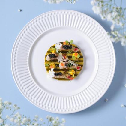 Imagem de Jogo 6 Pratos Raso Roma Branco Porto Brasil 2ª Classificação